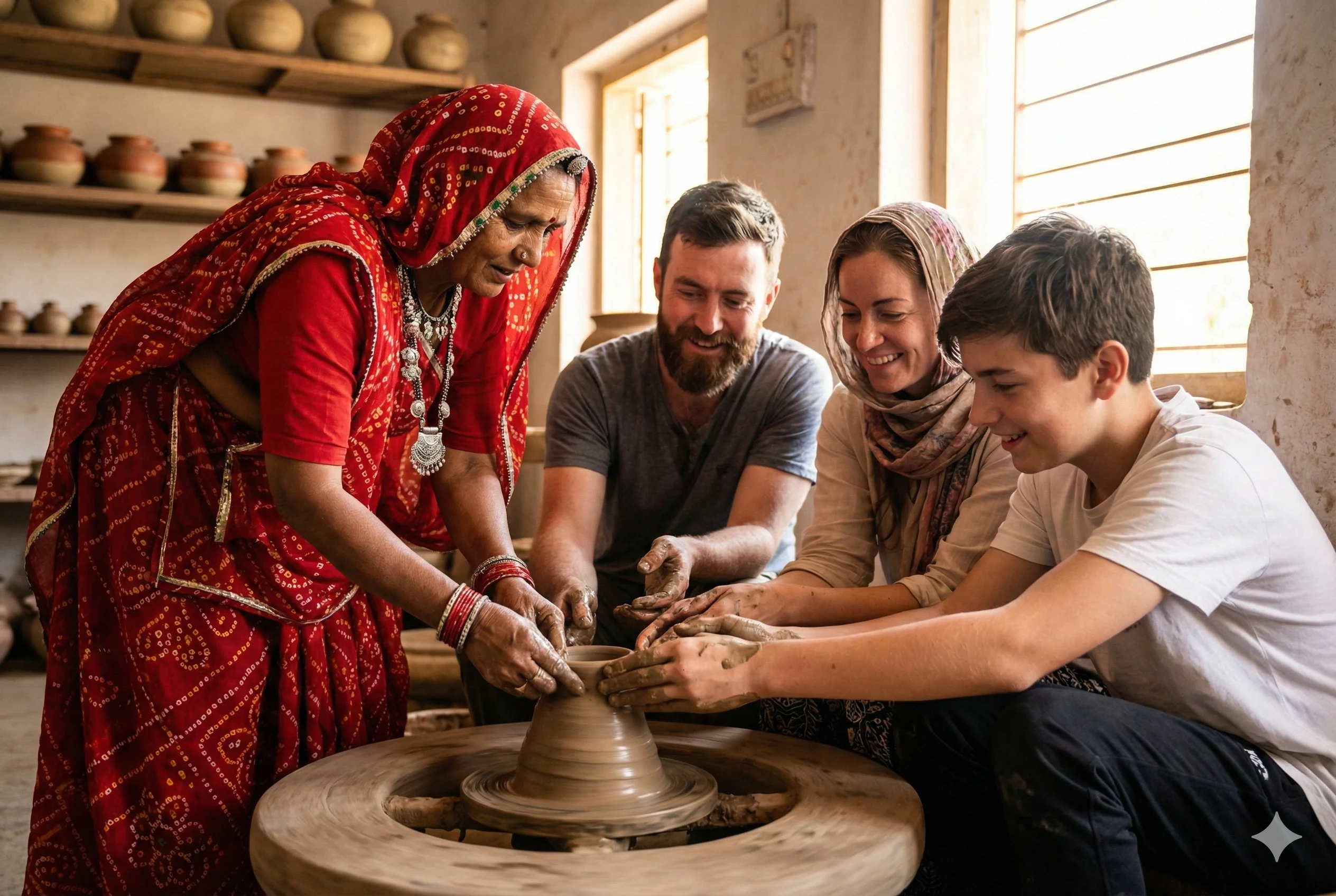 skill tales pottery class2